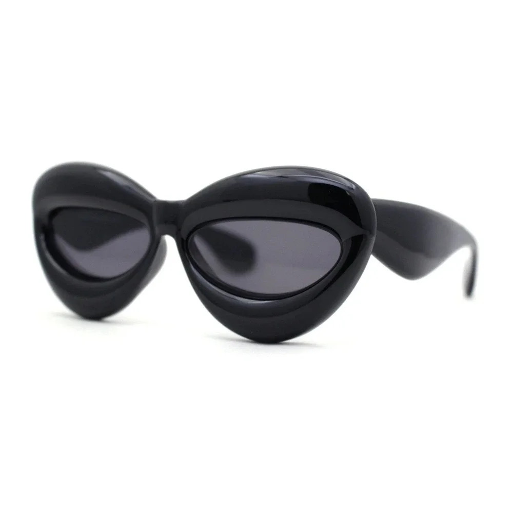 Black Sunglasses Women Fashion Designer Lips Frame Luxury‎ Beach Festival  Party